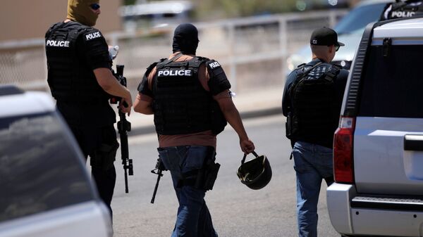 الشرطة الأمريكية في تكساس - سبوتنيك عربي