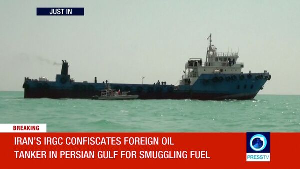 أول صورة لناقلة النفط الجديدة التي احتجزتها إيران في الخليج - سبوتنيك عربي