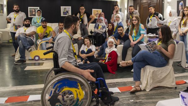 عشرة تجربة حياتية لدمج ذوي الإعاقة داخل المجتمع السوري - سبوتنيك عربي