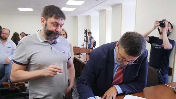 الصحفي الروسي كيريل فيشينكسي الذي كان محتجزا لدى أوكرانيا - سبوتنيك عربي
