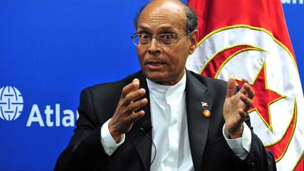محمد المنصف المرزوقي، مرشح للرئاسة التونسية، صورة من عام 2014 - سبوتنيك عربي