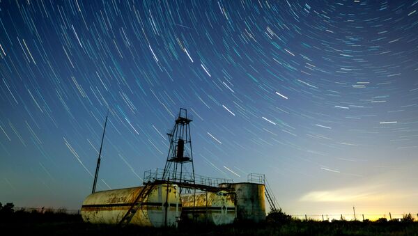 السماء المرصعة بالنجوم التي شوهدت في إقليم كراسنودار الروسي أثناء أمطار من النيازك - سبوتنيك عربي