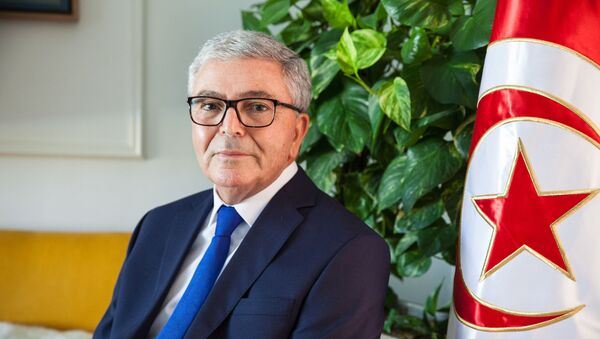 وزير الدفاع التونسي والمرشح الرئاسي، عبد الكريم الزبيدي - سبوتنيك عربي