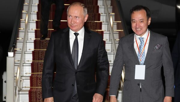 الرئيس الروسي فلادمير بوتين يصل منغوليا - سبوتنيك عربي