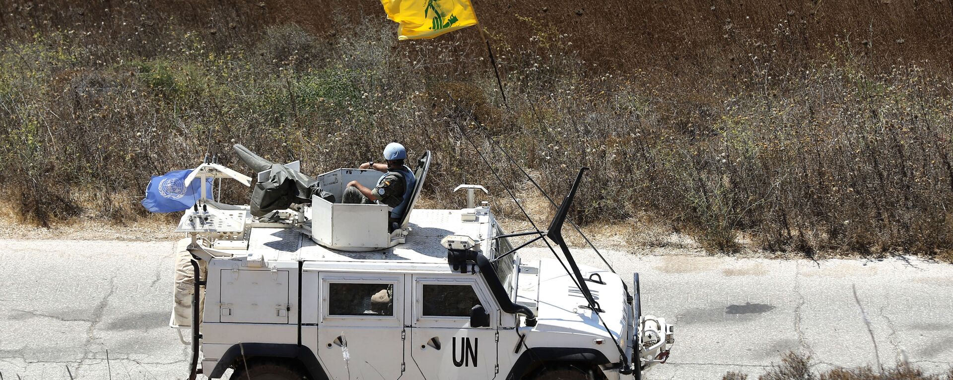 علم حزب الله، الأمم المتحدة، جنوب لبنان، الجنوب اللبناني، 2 سبتمبر 2019 - سبوتنيك عربي, 1920, 25.04.2022