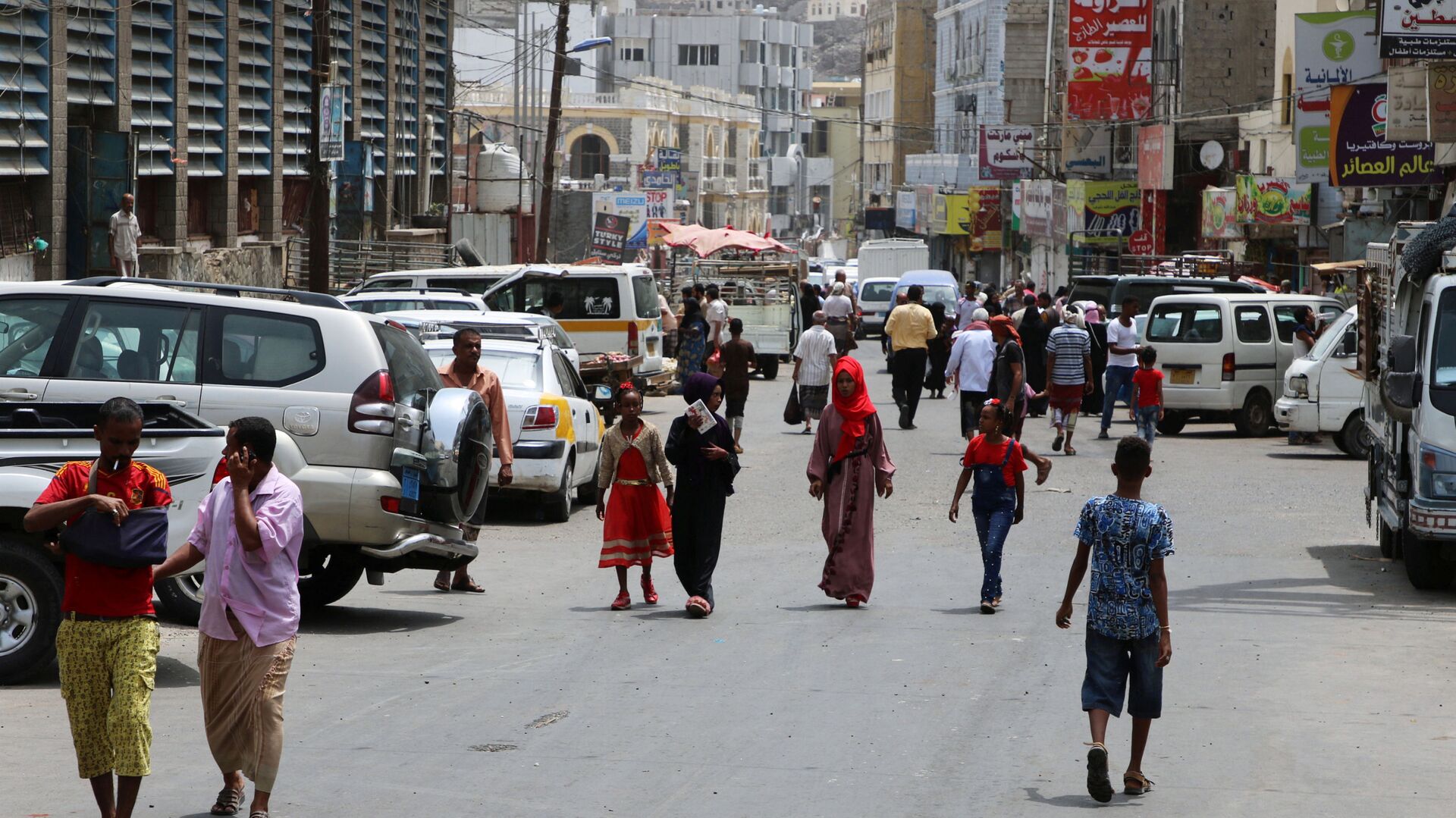 منظر يطل على مدينة عدن، اليمن 12 أغسطس 2019 - سبوتنيك عربي, 1920, 04.02.2021