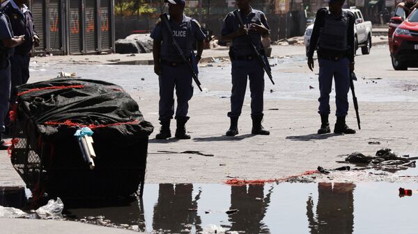 احتجاجات في جنوب أفريقيا  - سبوتنيك عربي