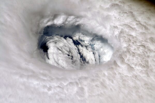 صورة لإعصار دوريان من محطة الفضاء الدولية، 2 سبتمبر 2019 - سبوتنيك عربي