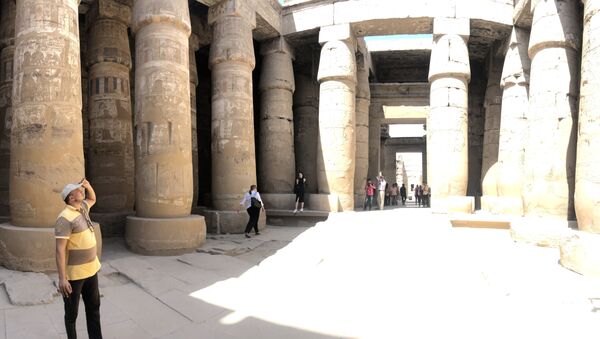 معبد خنسو إله القمر عند قدماء المصريين يخضع لأعمال ترميم واسعة - سبوتنيك عربي