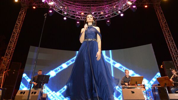 الفنانة السورية فايا يونان تقدم حفلا غنائيا في دمشق - سبوتنيك عربي