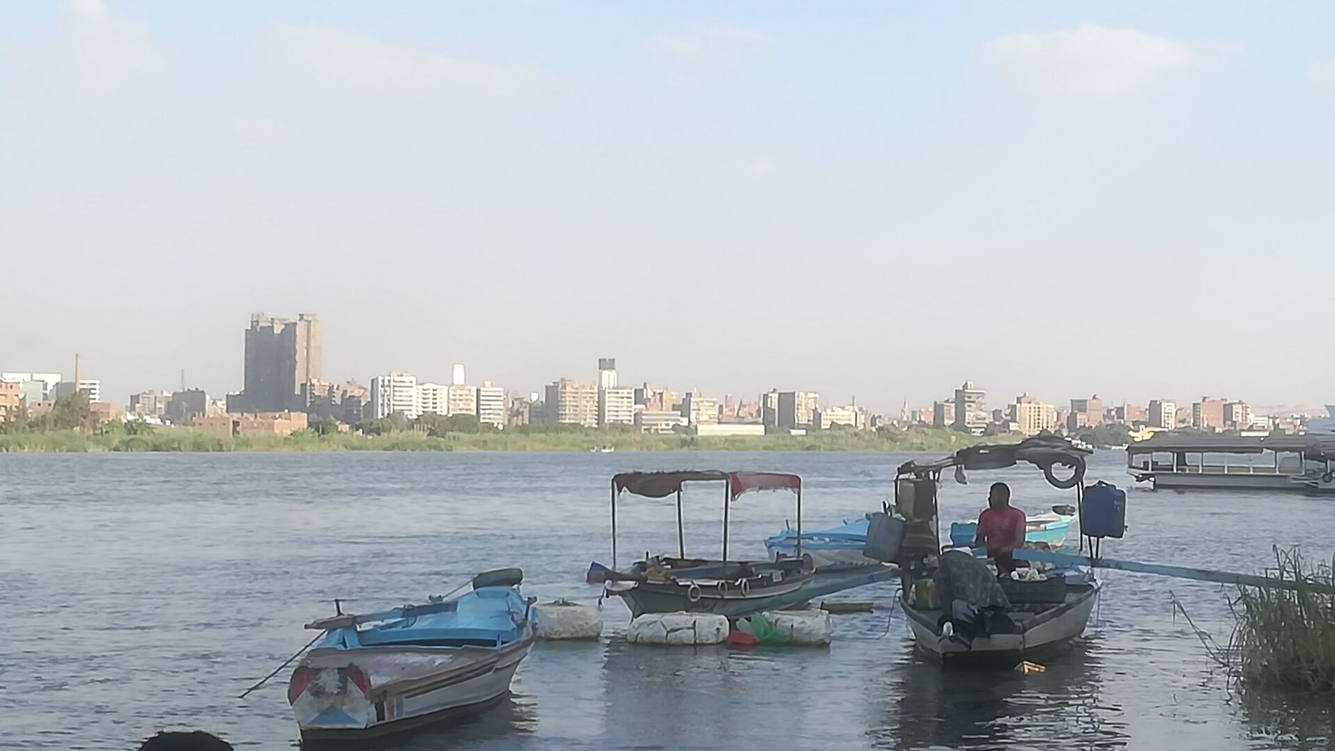 صيادين في نهر النيل بالقاهرة - سبوتنيك عربي, 1920, 23.10.2021