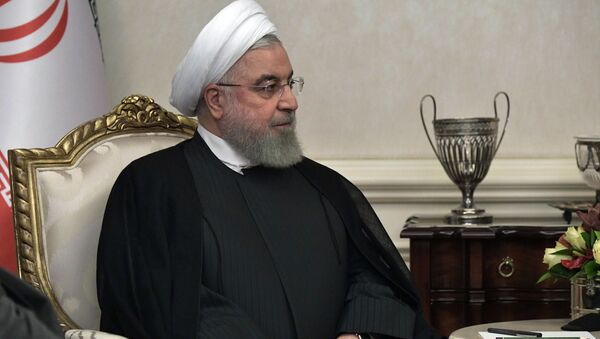 الرئيس الإيراني حسن روحاني في أنقرة، تركيا 16 سبتمبر 2019 - سبوتنيك عربي