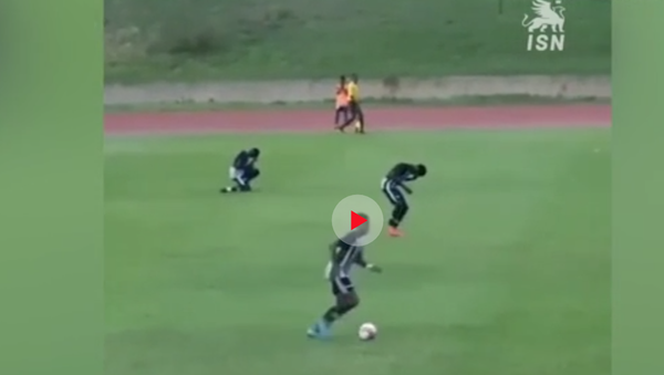 صاعقة رعدية تصيب لاعبين وتسقطهما أرضا أثناء مباراة لكرة القدم - سبوتنيك عربي