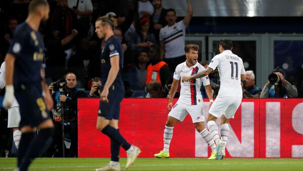 مباراة باريس سان جيرمان وريال مدريد في دوري أبطال أوروبا - سبوتنيك عربي