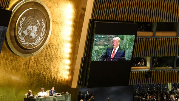ترامب يلقي خطابه في الجمعية العامة للأمم المتحدة - سبوتنيك عربي