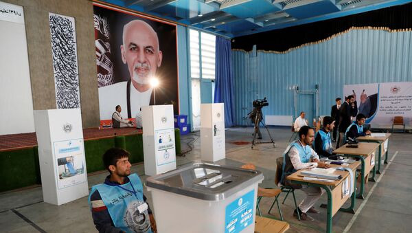 فتح مراكز الاقتراع للتصويت في الانتخابات الرئاسية، أفغانستان - سبوتنيك عربي