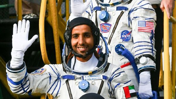 هزاع المنصوري، أول رائد فضاء إماراتي يتوجه إلى محطة الفضاء الدولية في 25 سبتمبر/ أيلول، إلى محطة الفضاء الدولية - سبوتنيك عربي