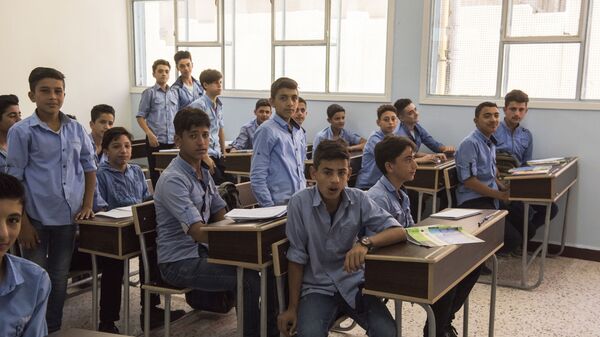 مدرسة في دمشق - سوريا  - سبوتنيك عربي