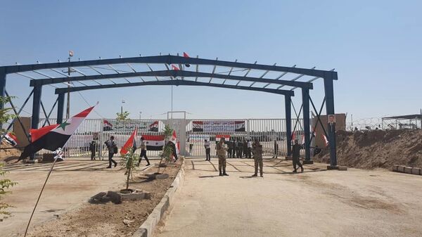 افتتاح المعبر الحدودي بين سوريا والعراق يدشن مرحلة جديدة شرق المتوسط افتتاح المعبر الحدودي بين سوريا والعراق يدشن مرحلة جديدة شرق المتوسط - سبوتنيك عربي