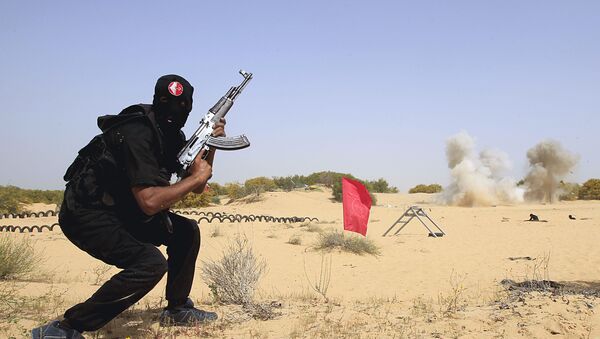 مسلح تابع لحركة الجبهة الشعبية لتحرير فلسطين - سبوتنيك عربي