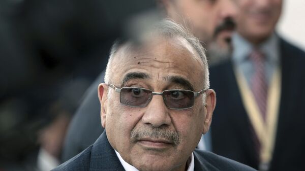 رئيس الوزراء العراقي عادل عبد المهدي - سبوتنيك عربي