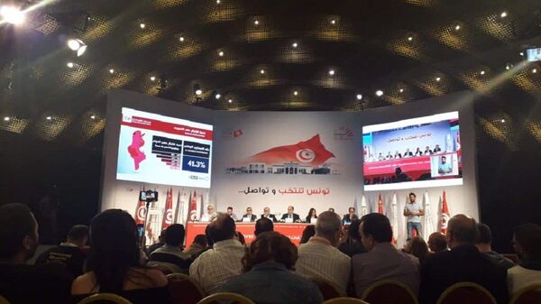 مؤتمر لهيئة الانتخابات التونسية - سبوتنيك عربي