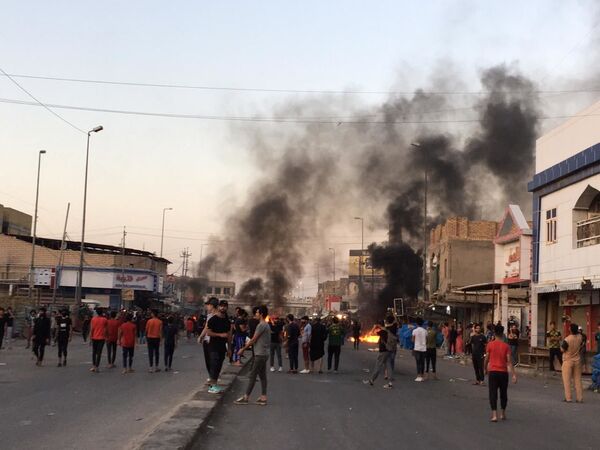 ما حقيقة التنسيق بين الجهات التنفيذية والتيار الصدري لإنهاء الاحتجاجات في العراق؟ ما حقيقة التنسيق بين الجهات التنفيذية والتيار الصدري لإنهاء الاحتجاجات في العراق؟ - سبوتنيك عربي