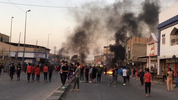 أحداث خفية من قمع تظاهرات ذي قار جنوبي العراق - سبوتنيك عربي