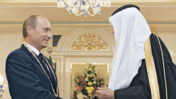 لقاء ولي العهد السعودي الأمير محمد بن سلمان بالرئيس الروسي فلاديمير بوتين  - سبوتنيك عربي