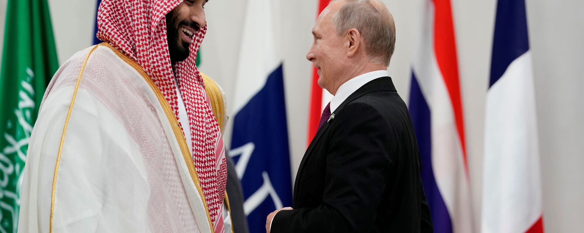 الرئيس فلاديمير بوتين وولي العهد السعودي محمد بن سلمان، 28 يونيو 2019 - سبوتنيك عربي, 1920, 03.03.2022