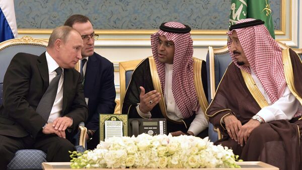 الملك سلمان يستقبل الرئيس بوتين في الرياض - سبوتنيك عربي