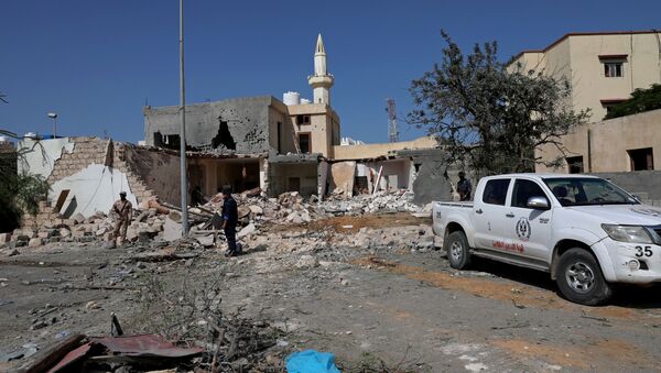 قصف في العاصمة الليبية طرابلس - سبوتنيك عربي