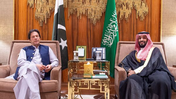 ولي العهد السعودي الأمير محمد بن سلمان يلتقي برئيس الوزراء الباكستاني عمران خان في الرياض - سبوتنيك عربي
