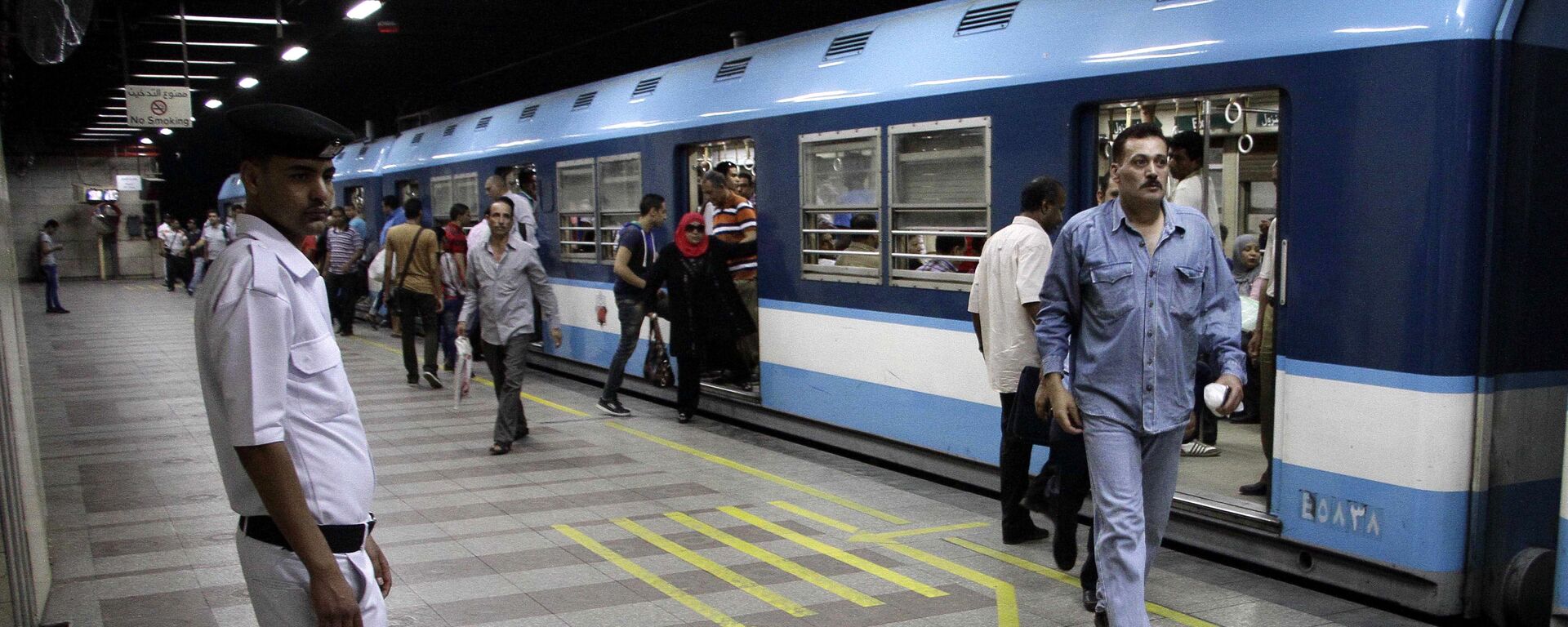 محطة مترو أنفاق في القاهرة - مصر  - سبوتنيك عربي, 1920, 02.05.2021