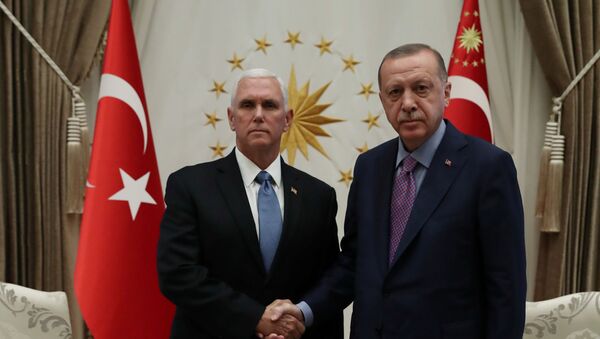 أردوغان يلتقي بنس - سبوتنيك عربي