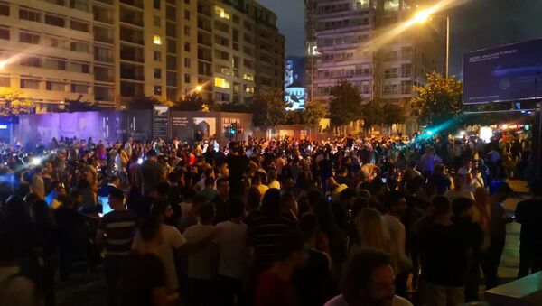 مظاهرات في وسط بيروت في لبنان - سبوتنيك عربي
