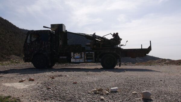الأسلحة التي خصصها الجيش السوري لمواجهة المسلحين الصينيين بريف اللاذقية - سبوتنيك عربي