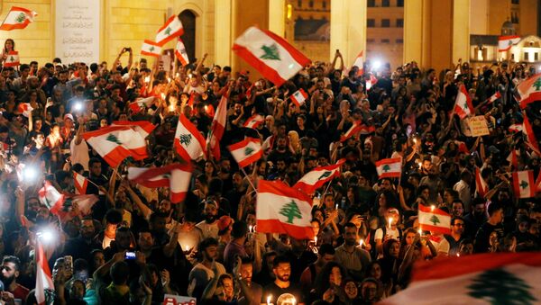 مظاهرات لبنان - سبوتنيك عربي