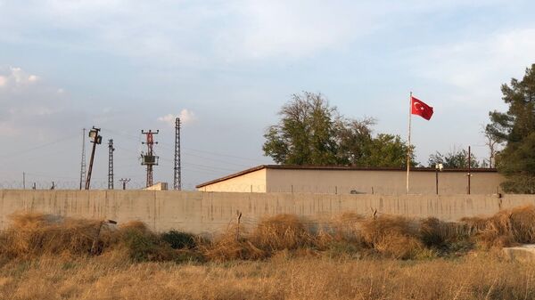 الوضع على الحدود السورية التركية، ضواحي مدينة منبج، سوريا - سبوتنيك عربي