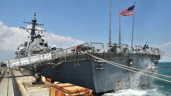 سفينة حربية أمريكية في ميناء أوديسا - سبوتنيك عربي