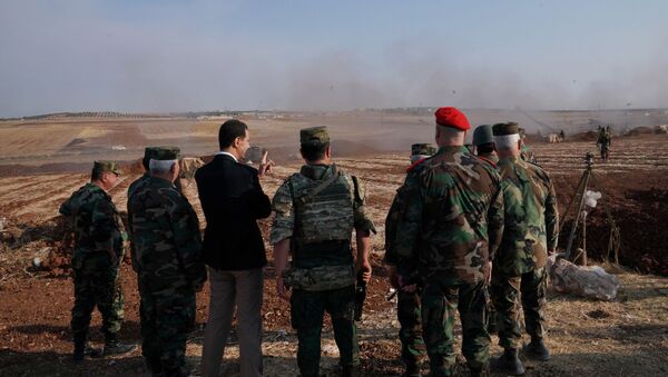 زيارة الرئيس السوري بشار الأسد اليوم إلى جنوب إدلب  - سبوتنيك عربي