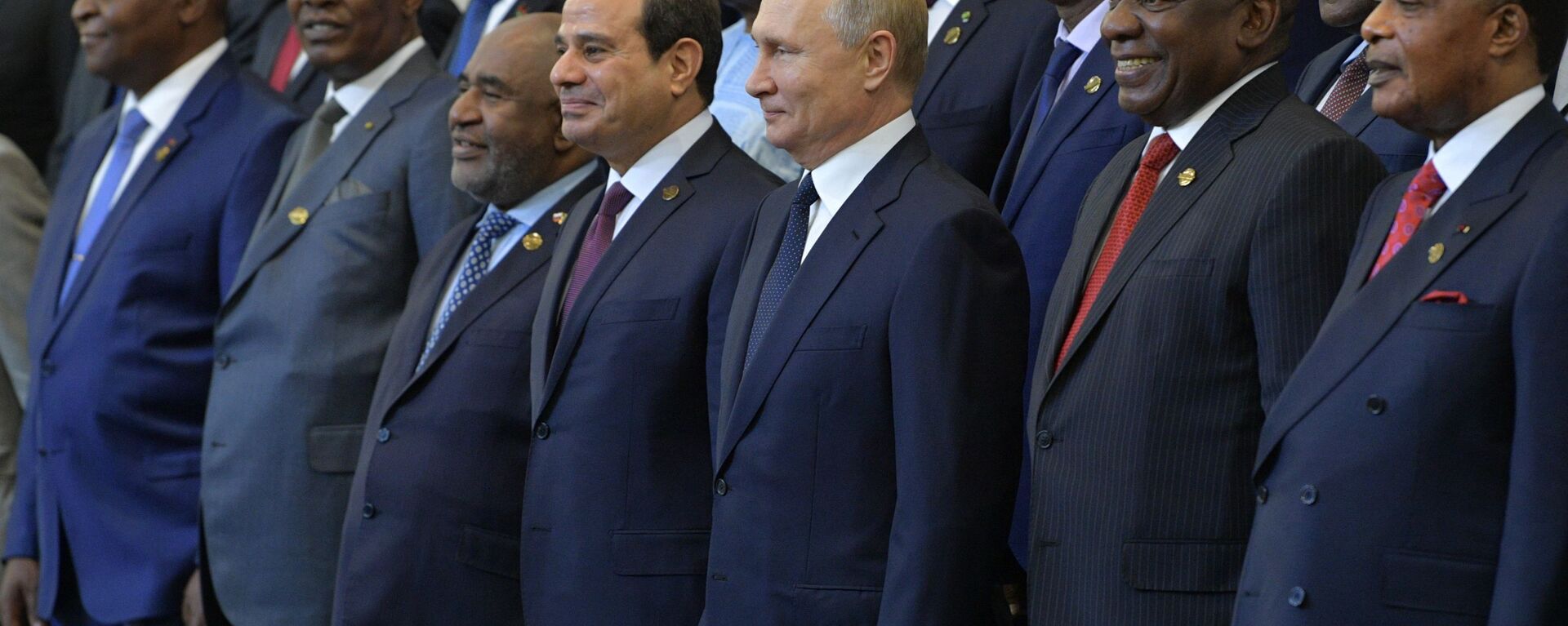 اليوم الثاني - قادة القمة الروسية الأفريقية روسيا - أفريقيا في سوتشي، 24أكتوبر 2019 - سبوتنيك عربي, 1920, 03.06.2021