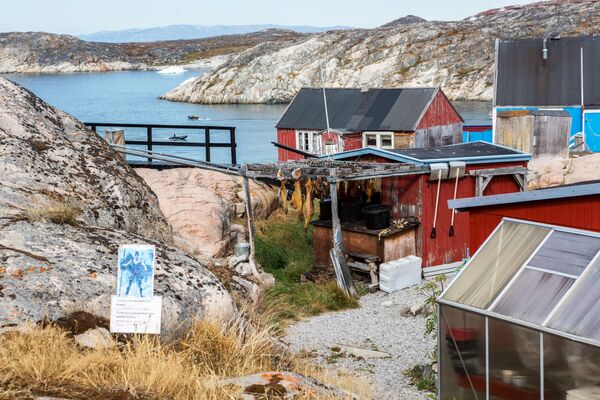 منازل في مدينة ايلوليسات في جزيرة غرينلاند - سبوتنيك عربي