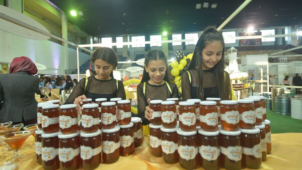 مهرجان العسل الذي أقامه اتحاد النحالين العرب- أمانة سوريا - سبوتنيك عربي