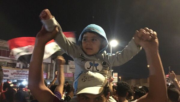 مظاهرات ذي قار، العراق 24 أكتوبر 2019 - سبوتنيك عربي