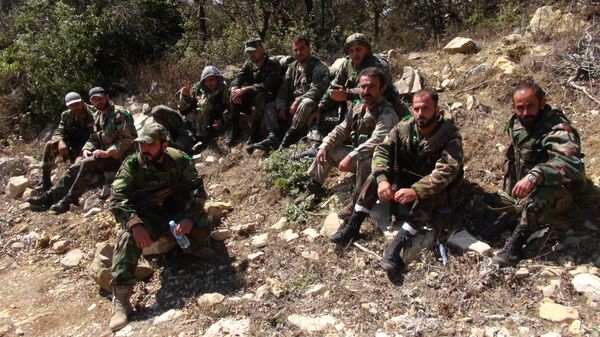 جنود سوريون في ريف اللاذقية - سبوتنيك عربي