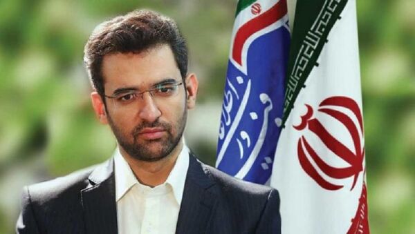 وزير الاتصالات وتكنولوجيا المعلومات الإيراني محمد جواد آذري جهرمي  - سبوتنيك عربي