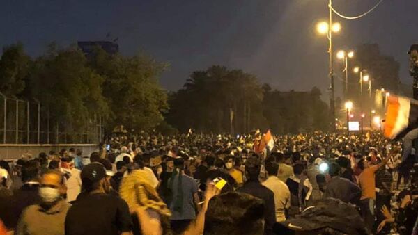 مليونية التحرير، العراق اكتوبر 2019 - سبوتنيك عربي