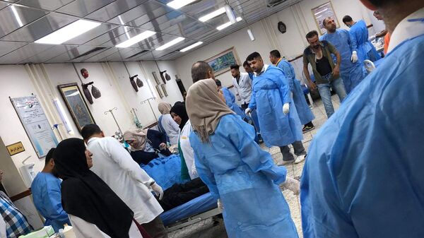 مستشفى الجملة العصبية، العراق أكتوبر 2019 - سبوتنيك عربي