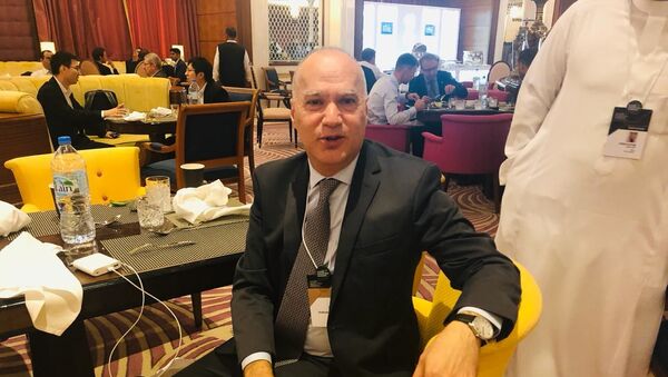 عصام أبو سليمان، نائب رئيس البنك الدولي، والمدير الإقليمي للبنك الدولي لدول مجلس التعاون الخليجي - سبوتنيك عربي